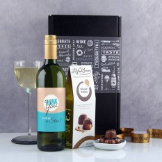 Hampers and Gifts to the UK - Send the Thank You You're A Star Wine Gift 