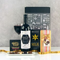 Hampers and Gifts to the UK - Send the You're A Star Thank You Gift Box