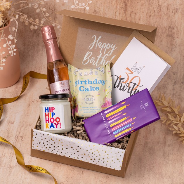 Hampers and Gifts to the UK - Send the Hip Hip Hoo Ray! It's Your Birthday Gift Box