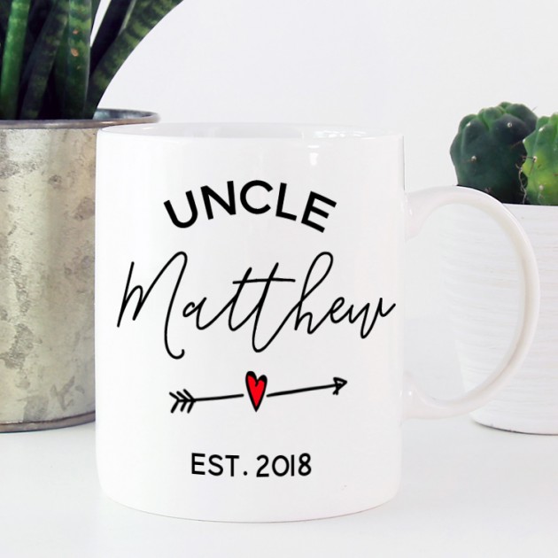 Hampers and Gifts to the UK - Send the Pregnancy Announcement Mug for Uncle