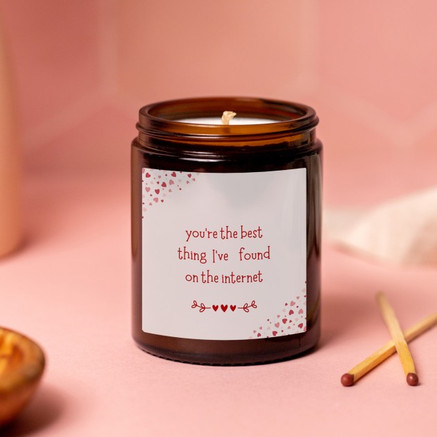 Hampers and Gifts to the UK - Send the Digital Age Romantic Candle