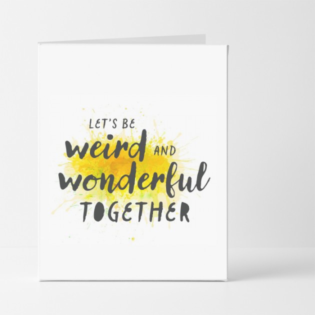 Hampers and Gifts to the UK - Send the Weird and Wonderful Card