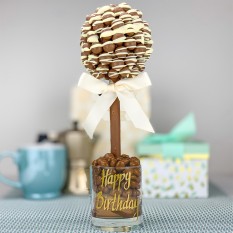 Hampers and Gifts to the UK - Send the Maltesa Milk Chocolate Drizzle Tree