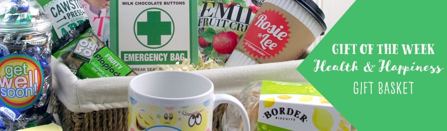 Healthy gift baskets for a get well soon gifting occasion.... the perfect boredom buster for her....