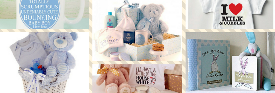 Gift inspiration and ideas for a newborn baby boy...