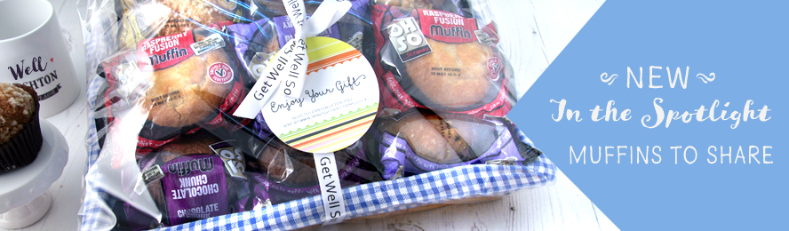 This Muffins and Cookies Gift Basket makes a great gift for staff...